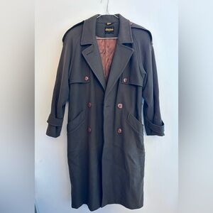 Vintage wool coat - electre Paris